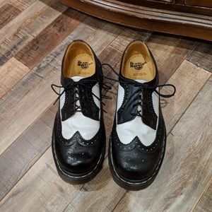 Dr. Martens 3989/34 BEX Black White Wingtip US 10